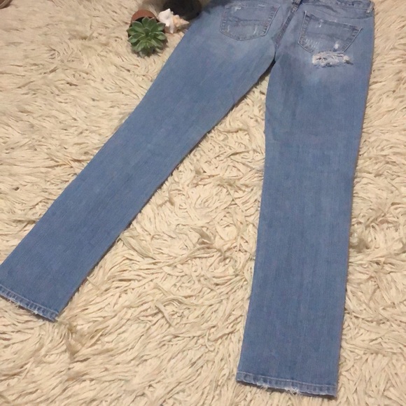 AE Skinny Jean-Heavily Distressed-Sz 4R - Picture 2 of 16